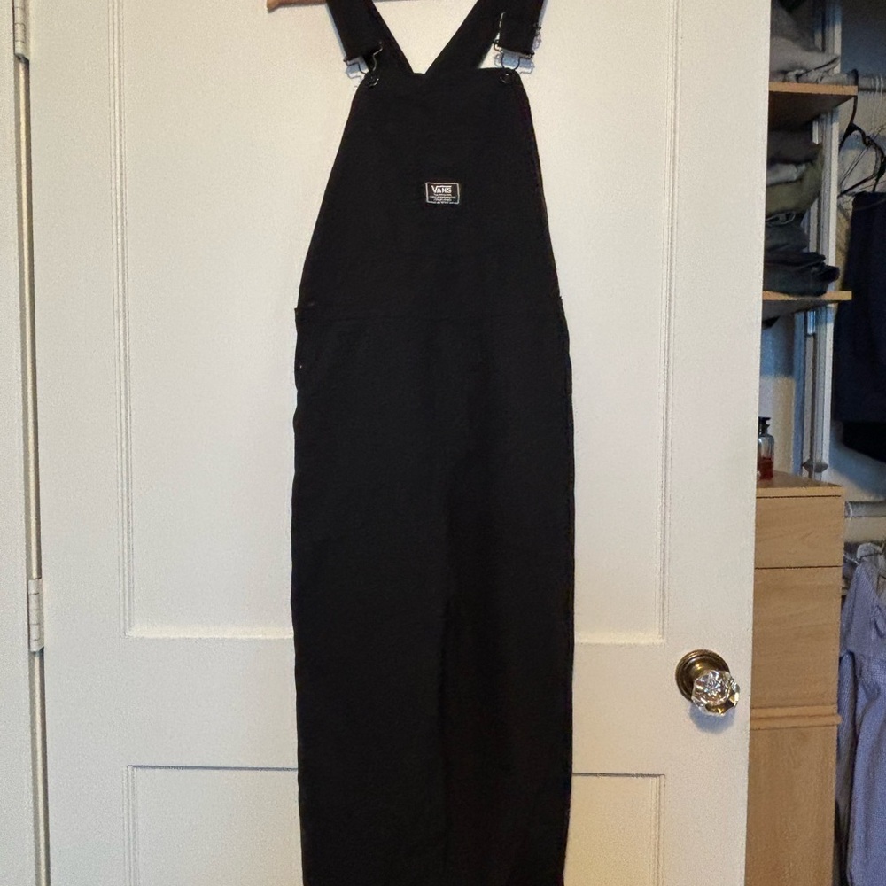 Van’s Black Women's Overalls